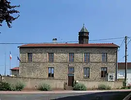 The town hall in Anglemont