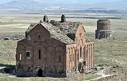 The cathedral with the Church of the Redeemer in the background