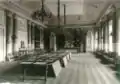 Interior of one of the halls in the early 20th century