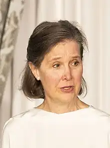 Patchett speaks during the Kennedy Center Honors, 2023