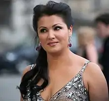 Operatic singer Anna Netrebko