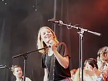 Anna Rossinelli at the Openair auf dem Bundesplatz 2012, Bern