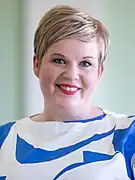 Annika Saarikko, Chairperson of the Centre Party of Finland