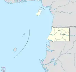 Location of Annobón