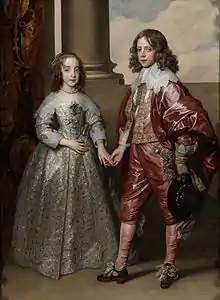 11 – Dutch, 15-year-old William II, Prince of Orange with his bride, 1641