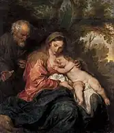 Rest on the Flight into Egypt, c. 1630, Alte Pinakothek, Munich