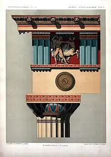 Original Doric polychromy