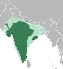 Map of range