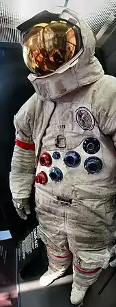 Apollo 15 mission: space suit worn on the Moon by David Scott in 1971