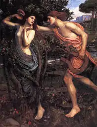 Apollo and Daphneby Waterhouse, 1908