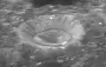 Oblique view of Apollonius N from Apollo 17