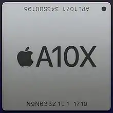 Apple A10X with on-die M10 motion co-processor