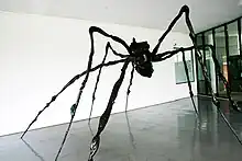 Installation by Louise Bourgeois in a Brazilian museum