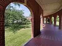 Partial view of the Arcade