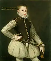 Rudolf II, Holy Roman Emperor as a young Archduke, 1567, Royal Collection