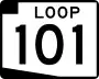 State Route 101 marker