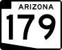 State Route 179 marker