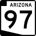 State Route 97 marker