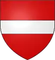 Arms used after Philip I, until Nassau. Based on the arms of Louvain/Perwez.