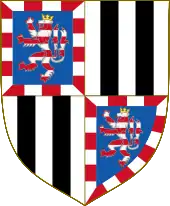 Arms of Prince Louis, 1st Marquess of Milford Haven and Prince Henry of Battenberg