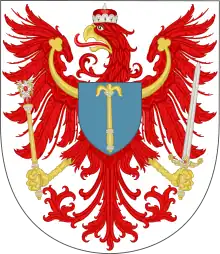 Coat of arms as Electorate of Brandenburg