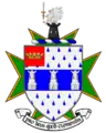 Coat of Arms Dr. James O'Higgins Norman (Cronista Rey de Armas de Castilla y León 2011).