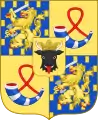 Juliana of the Netherlands & Oranje-Nassau Personal Arms, (escutcheon of Mecklenburg)