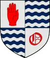 Arms of O'Neill Hall at the University of Notre Dame