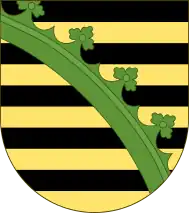 The Ernestine coat of arms