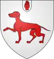 Arms of Wolseley baronets, of Wolseley: Argent, a talbot passant gules