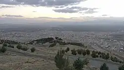 Asadabad city from above