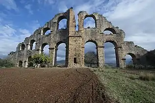 Roman aqueduct of Aspendos