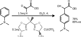 Asymmetric Friedel–Crafts hydroxyalkylation