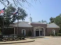 City Hall in Athens, 508 E. Tyler St.