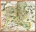 Polocensis Ducatus on a 1596 map by Mercator