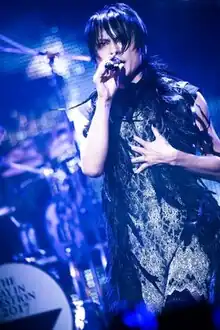 Sakurai performing in 2017