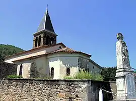 Church of Saint-Roch and war memorial