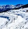 View of Auli Hill station