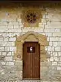 Entrance to the church