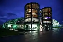 The Red Bull Hangar-7 in Salzburg, Austria, by Volkmar Burgstaller