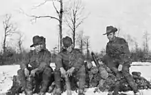 Australian soldiers from the NRRF in Russia, 1919.