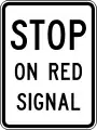 (R6-9) Stop on Red Signal