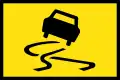 (T3-3) Slippery road when wet