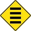 (MR-WDO-14) Rumble Strip (used in Western Australia)