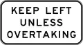 (R6-29) Keep Left Unless Overtaking