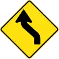 (W1-4) Double curve first to left