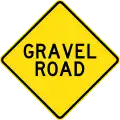 (W5-19) Gravel Road