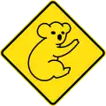 (W5-224) Koalas (used in New South Wales)