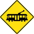 (W5-41) Tram Crossing