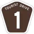 Tourist drive shield